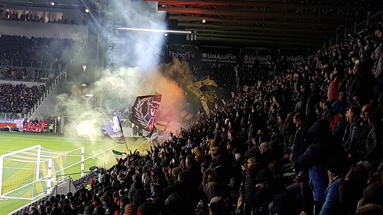 Benito Stirpe Frosinone Inter 14 04 curva Nord