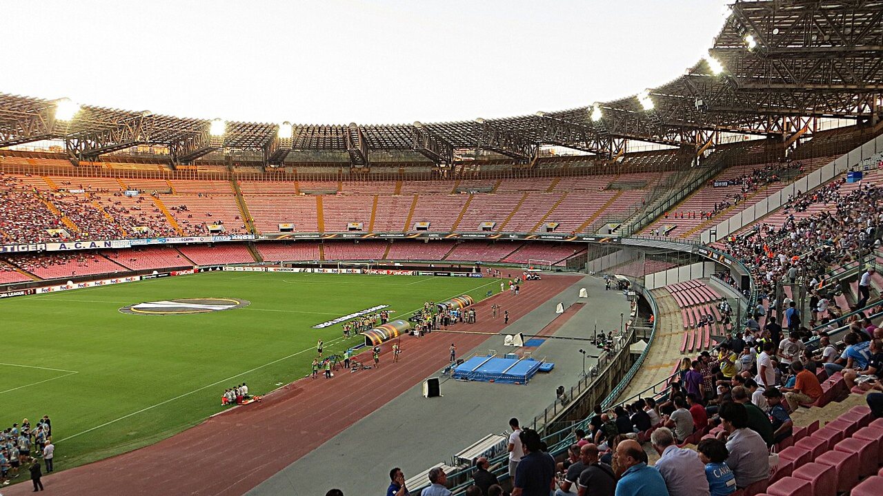 Lo stadio Diego Armando Maradona di Napoli