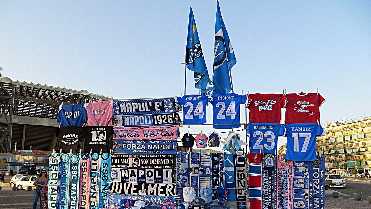 Lo stadio Diego Armando Maradona di Napoli