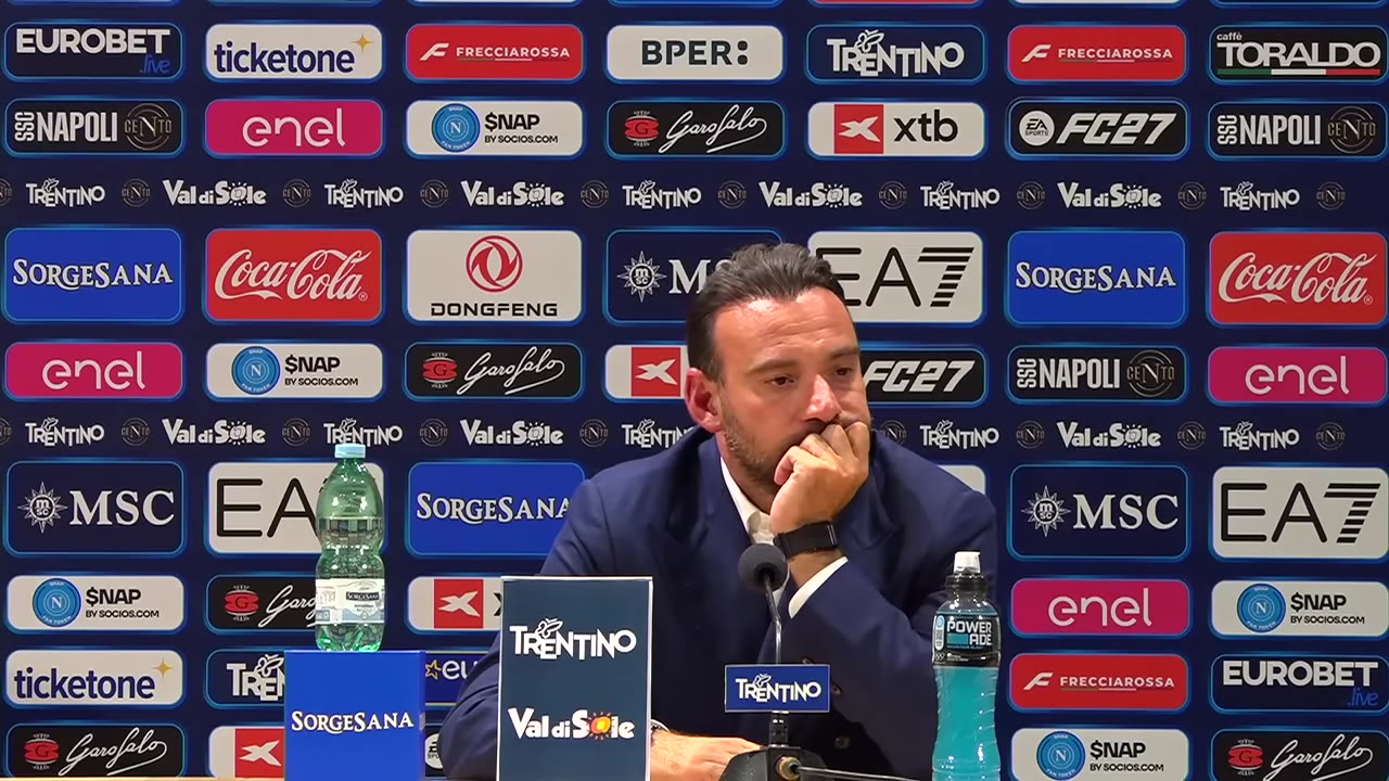 LIVE | La conferenza stampa del DS Giovanni Manna