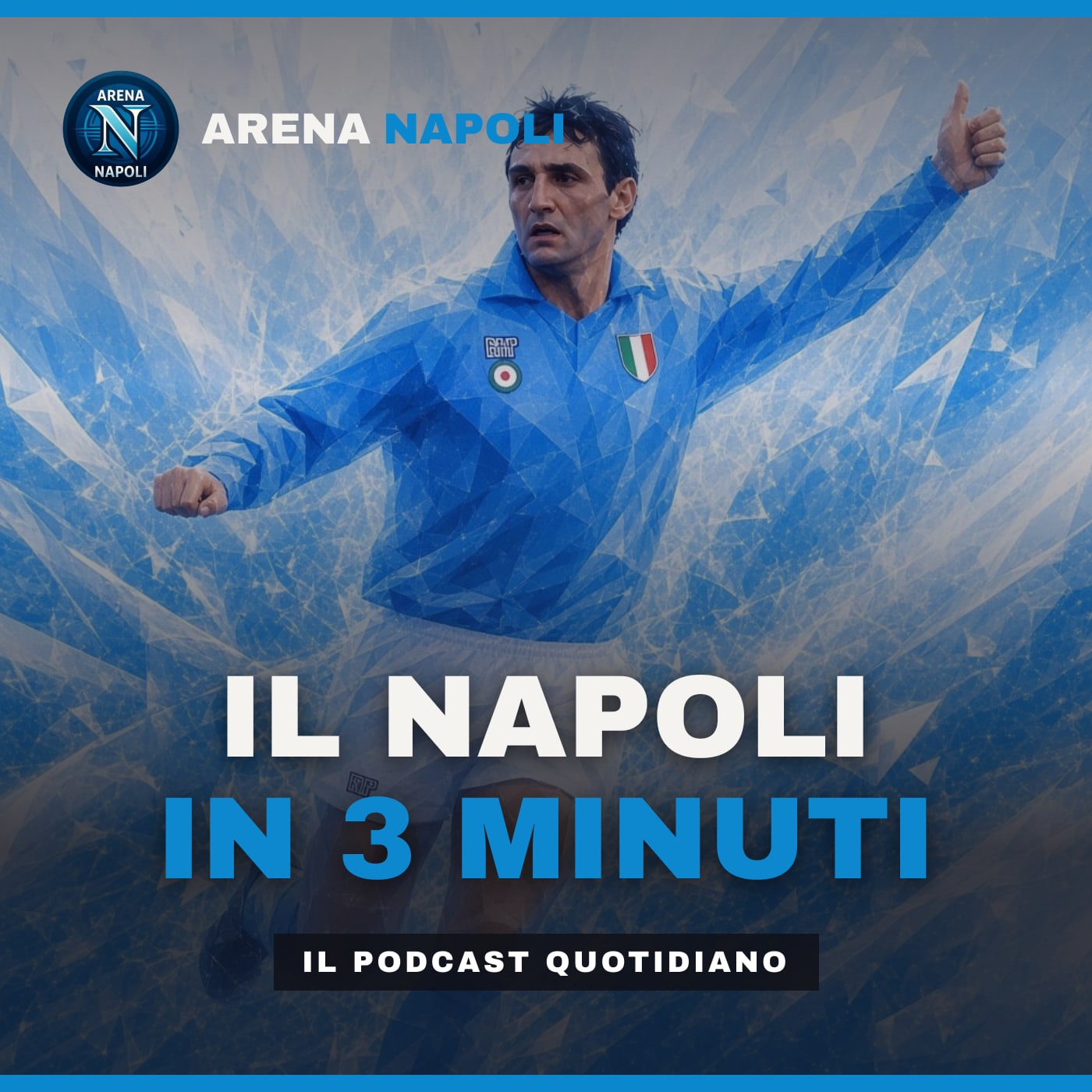 Il Napoli in 3 minuti: la copertina del podcast